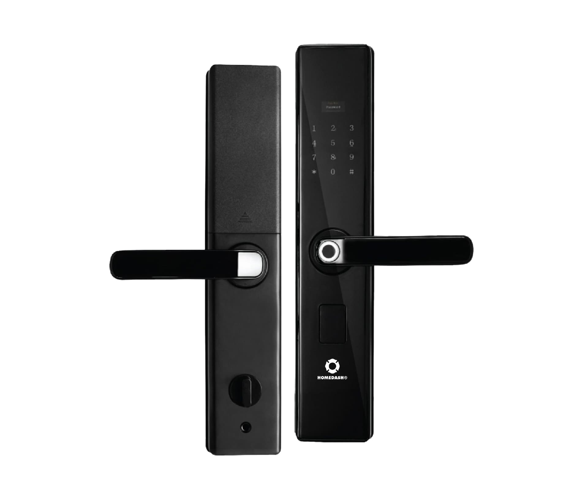 Khoá vân tay cửa gỗ 4 tính năng AB-07E HomeDash